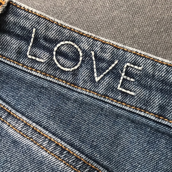 Adorable Sundry rainbow LOVE shorts 27 🌈❤️🍓 - Picture 6 of 7